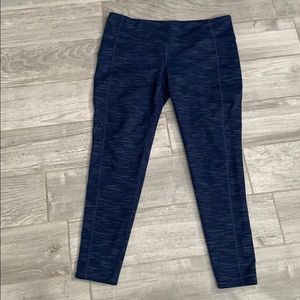 Athleta 7/8 Tights Blue 26” Inseam - XL